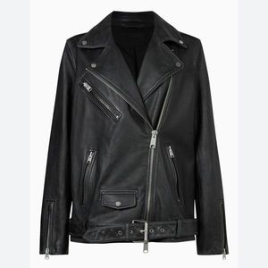 Classic Black Leather Jacket